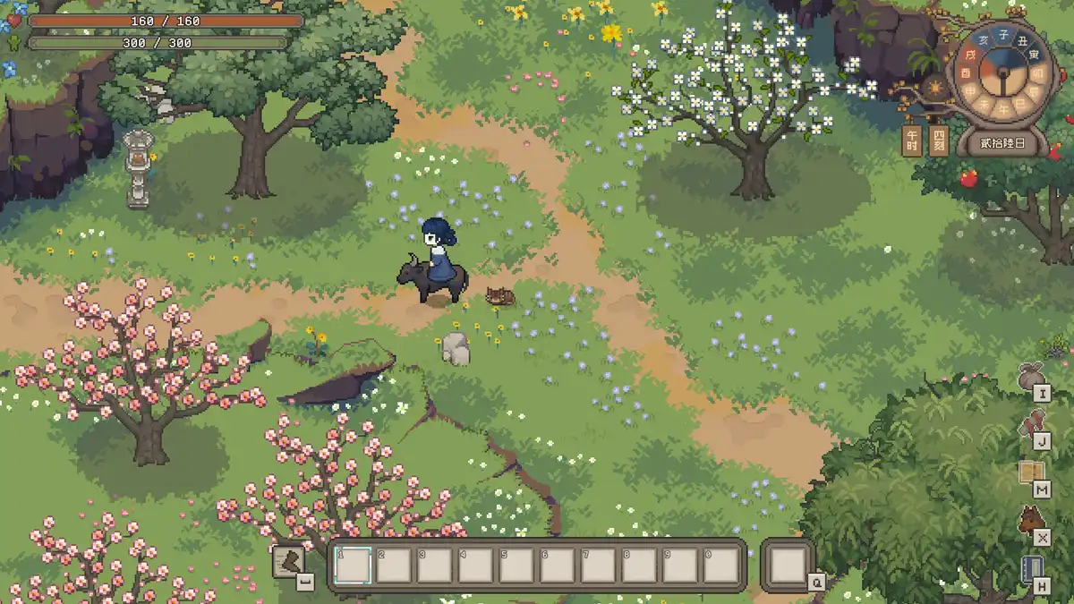 桃源村日志Halcyon Days at Taoyuan 官方中文 古风像素种田游戏附赠金蛇礼包+含早期购入奖励