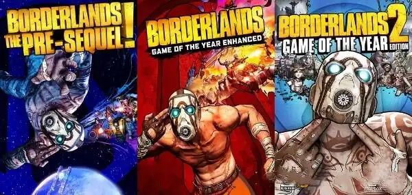 《无主之地：年度增强版》、《无主之地2》、《无主之地：前传》PC版