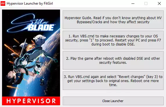 剑星：完整版 Stellar Blade: Complete Edition (2025) PC [重制版] (v1.4.1+7个DLC+4个额外原声带) HYPERVISOR虚拟机监控器绕过