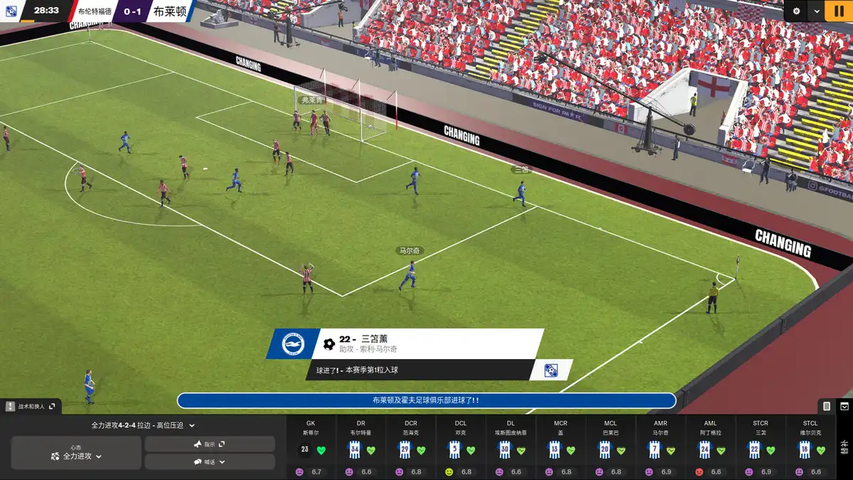 足球经理 2024 Football Manager 2024 (2023) PC [重制版] (v24.4.2+DLC) HV版