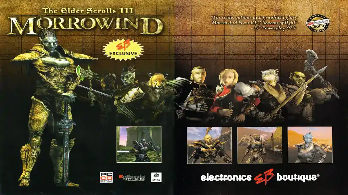 上古卷轴 3：晨风 The Elder Scrolls III：Morrowind (2002) PC (1.6.18.20+10个DLC) [ReBuild, 28.06.26, Mod]